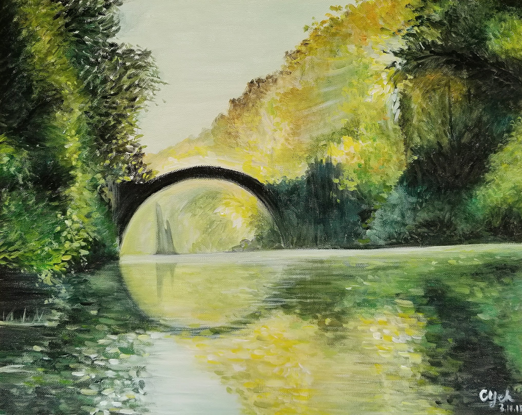 German Fairytale - Rakotzbr&uuml;cke Bridge (2018)
