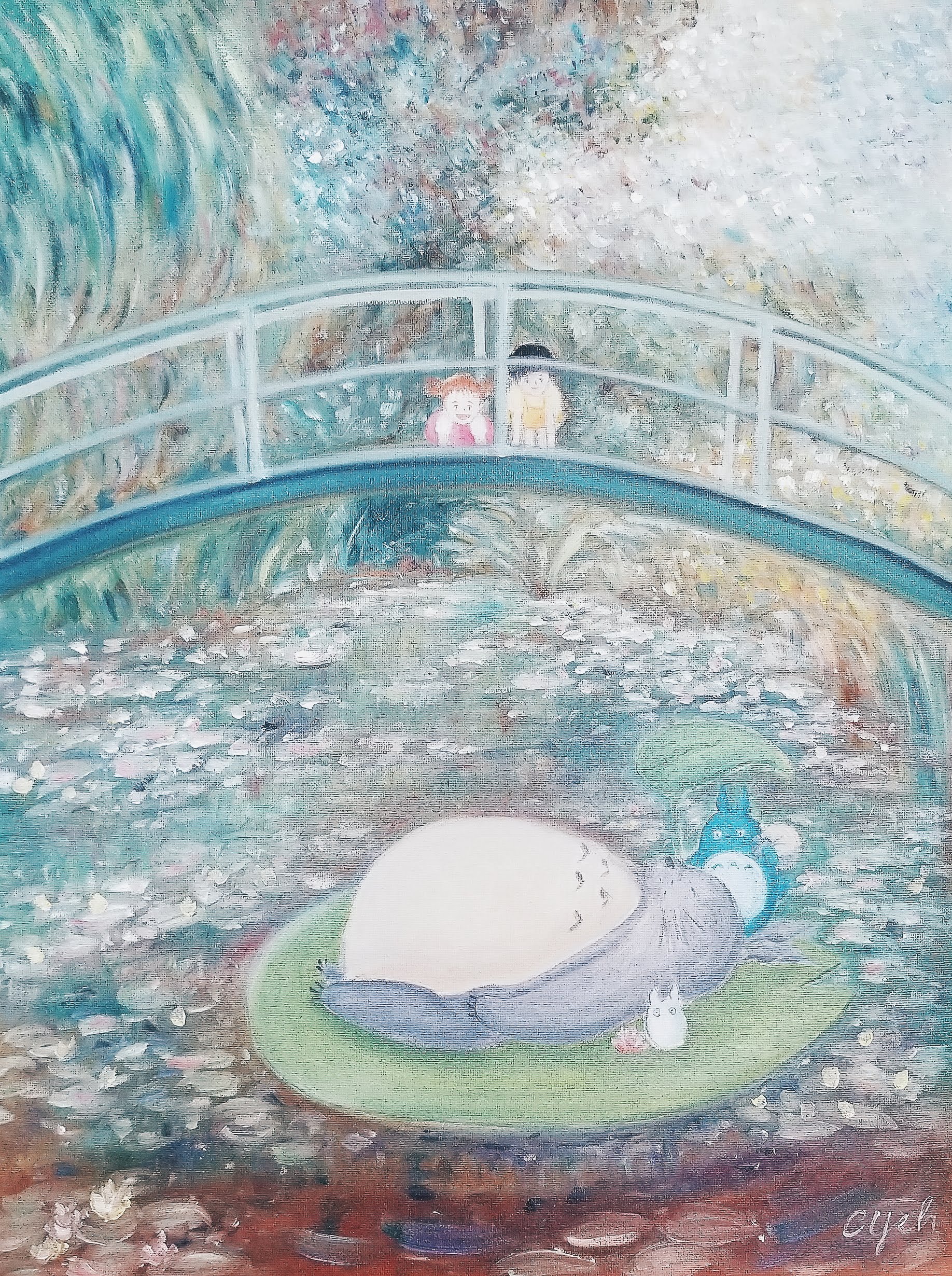 Totoro & the Lily Pond - Studio Ghibli x Monet (2019)